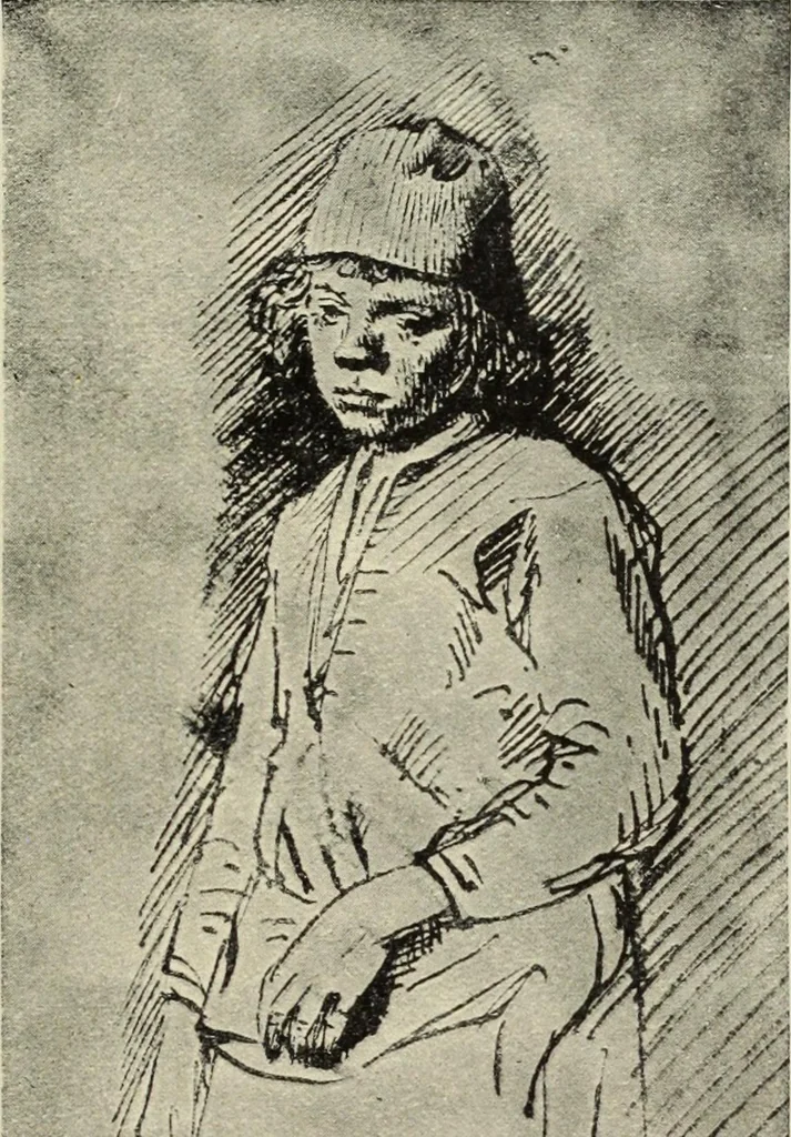 An illustration from Pen drawing and pen draughtsmen : their work and their methods : a study of the art today with technical suggestions, 1920, leaf 64