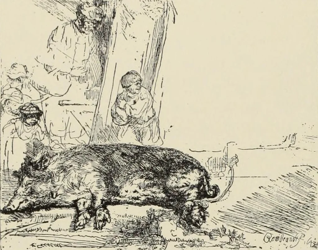 An illustration from Pen drawing and pen draughtsmen : their work and their methods : a study of the art today with technical suggestions, 1920, leaf 65