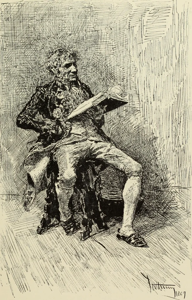 An illustration from Pen drawing and pen draughtsmen : their work and their methods : a study of the art today with technical suggestions, 1920, leaf 74