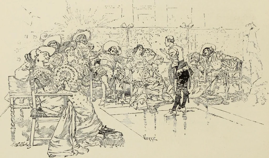 An illustration from Pen drawing and pen draughtsmen : their work and their methods : a study of the art today with technical suggestions, 1920, leaf 77
