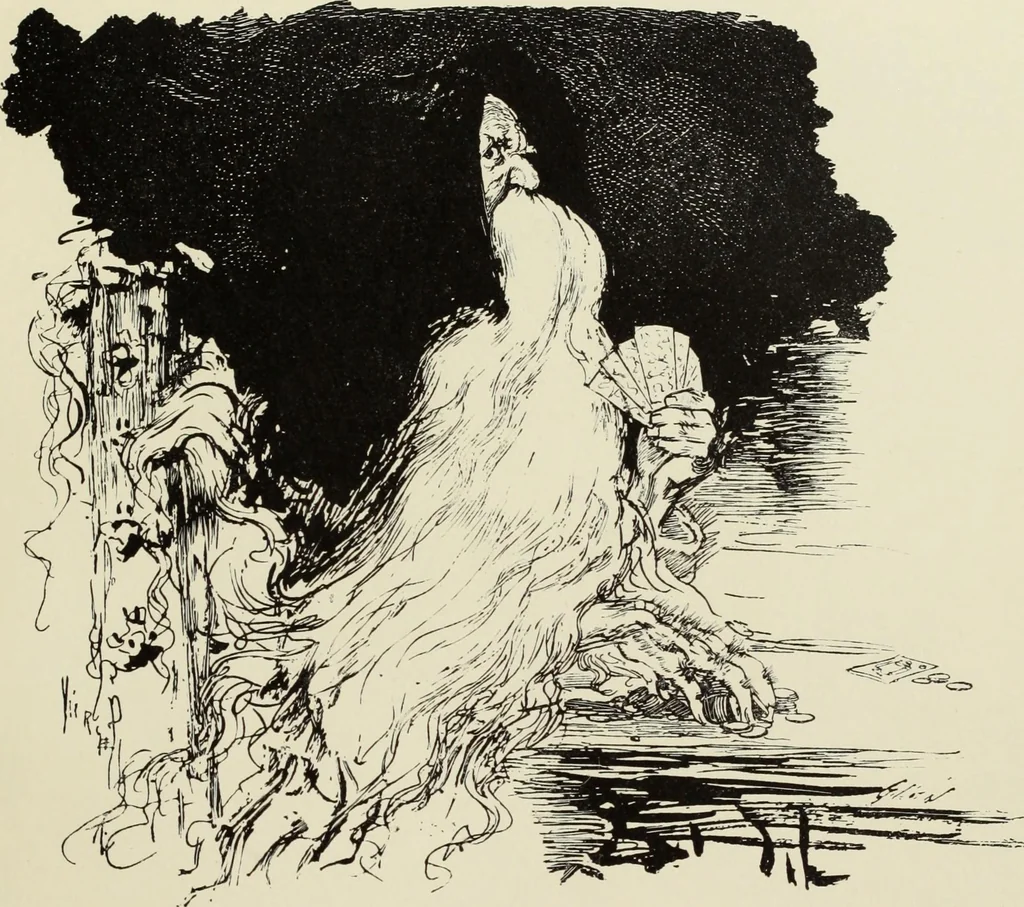 An illustration from Pen drawing and pen draughtsmen : their work and their methods : a study of the art today with technical suggestions, 1920, leaf 78