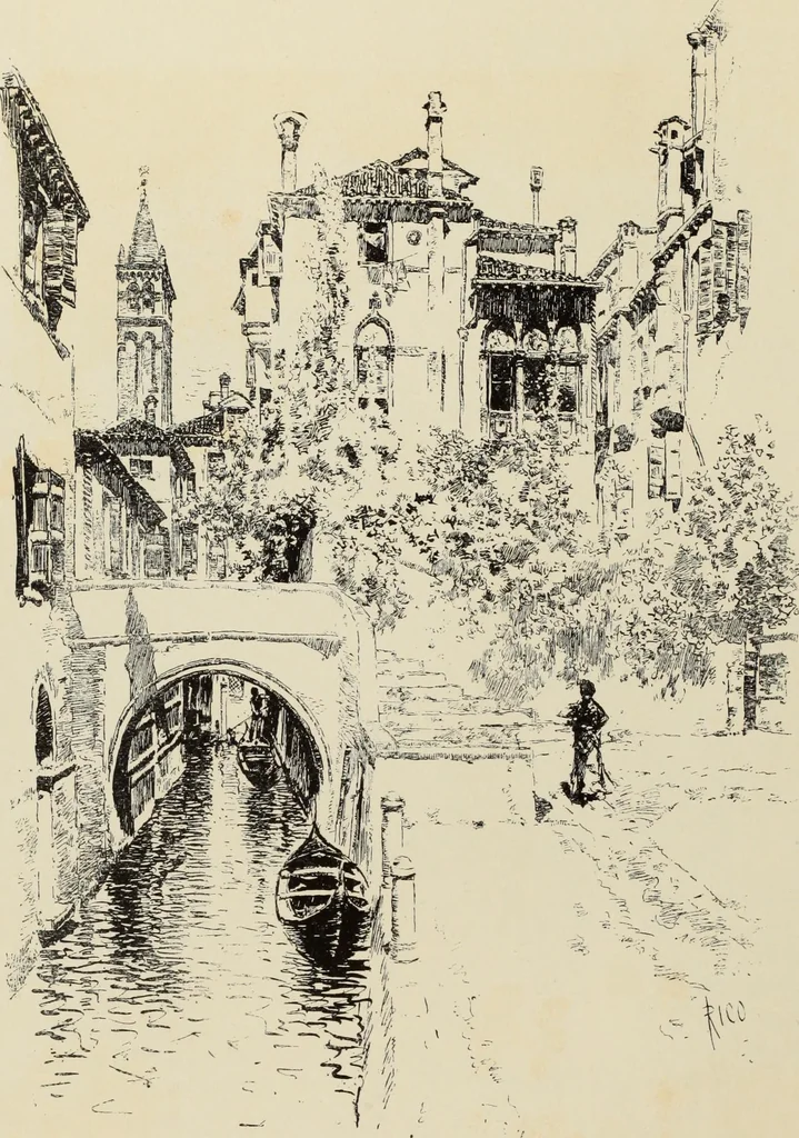An illustration from Pen drawing and pen draughtsmen : their work and their methods : a study of the art today with technical suggestions, 1920, leaf 85