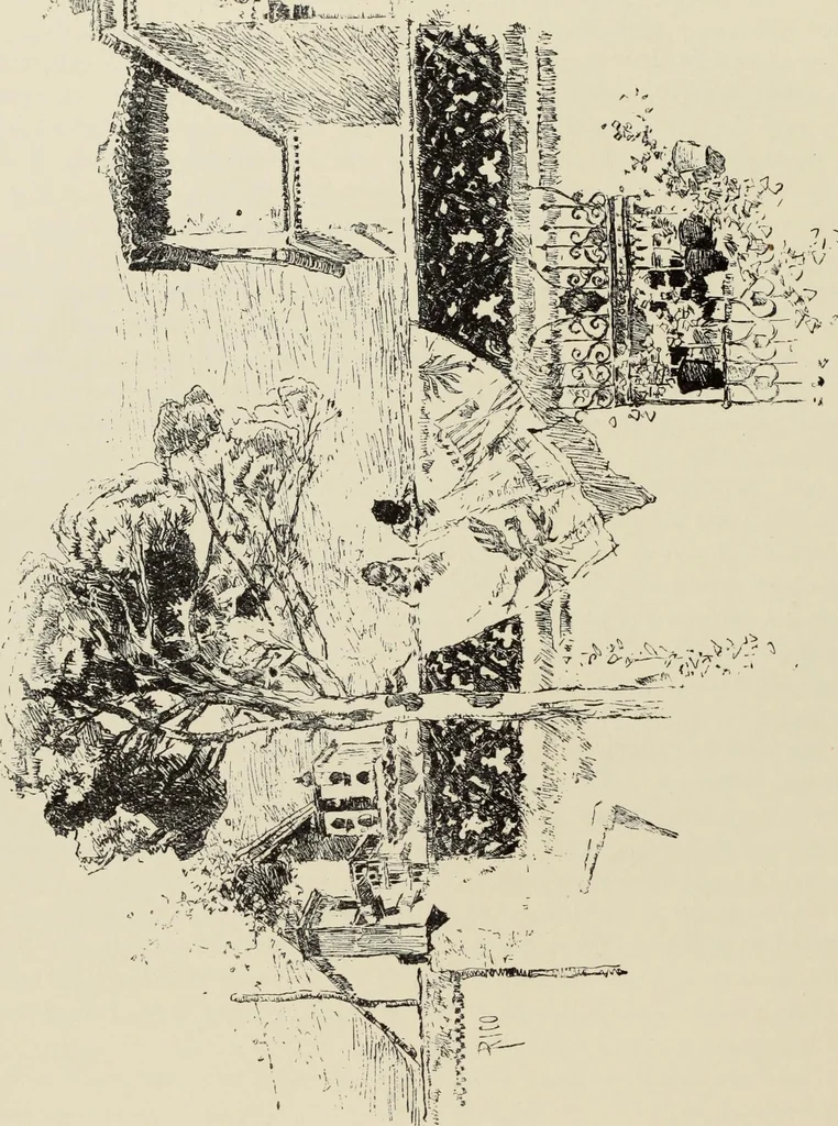 An illustration from Pen drawing and pen draughtsmen : their work and their methods : a study of the art today with technical suggestions, 1920, leaf 89
