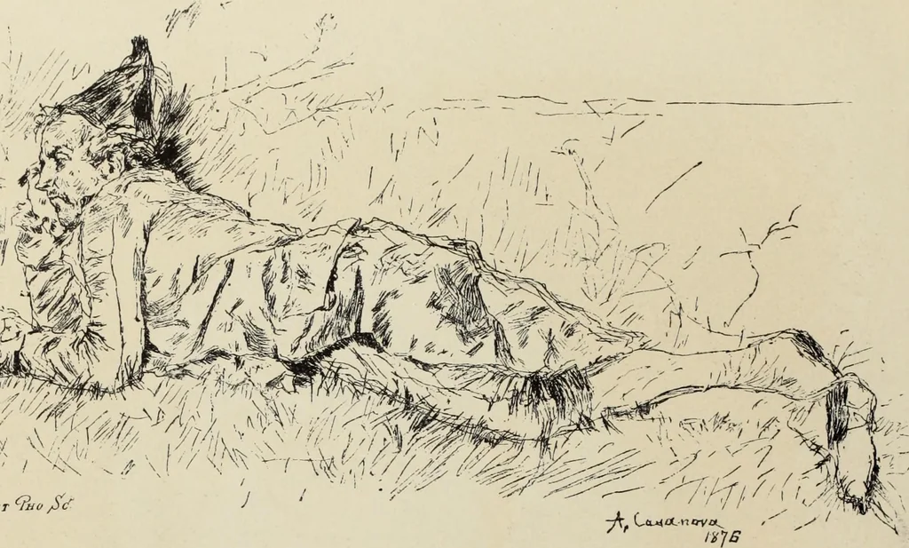 An illustration from Pen drawing and pen draughtsmen : their work and their methods : a study of the art today with technical suggestions, 1920, leaf 93
