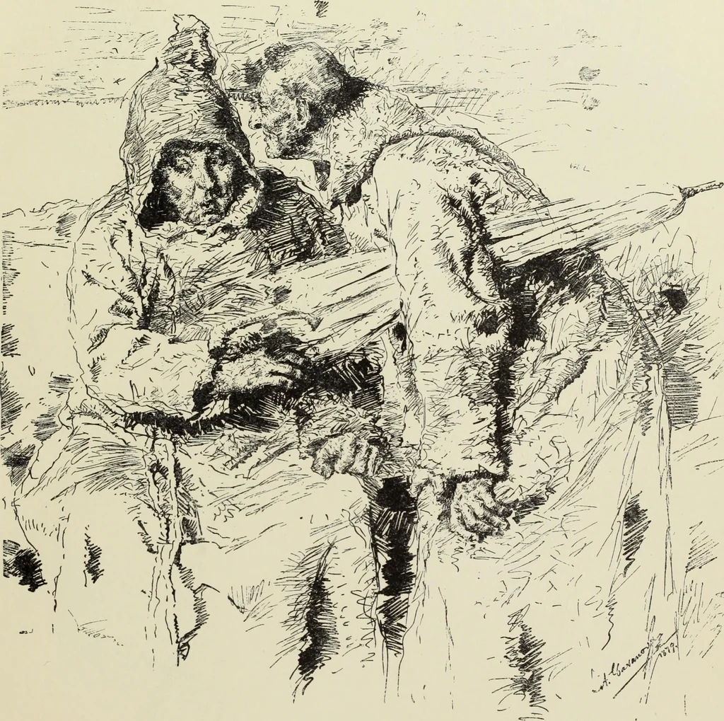 An illustration from Pen drawing and pen draughtsmen : their work and their methods : a study of the art today with technical suggestions, 1920, leaf 96