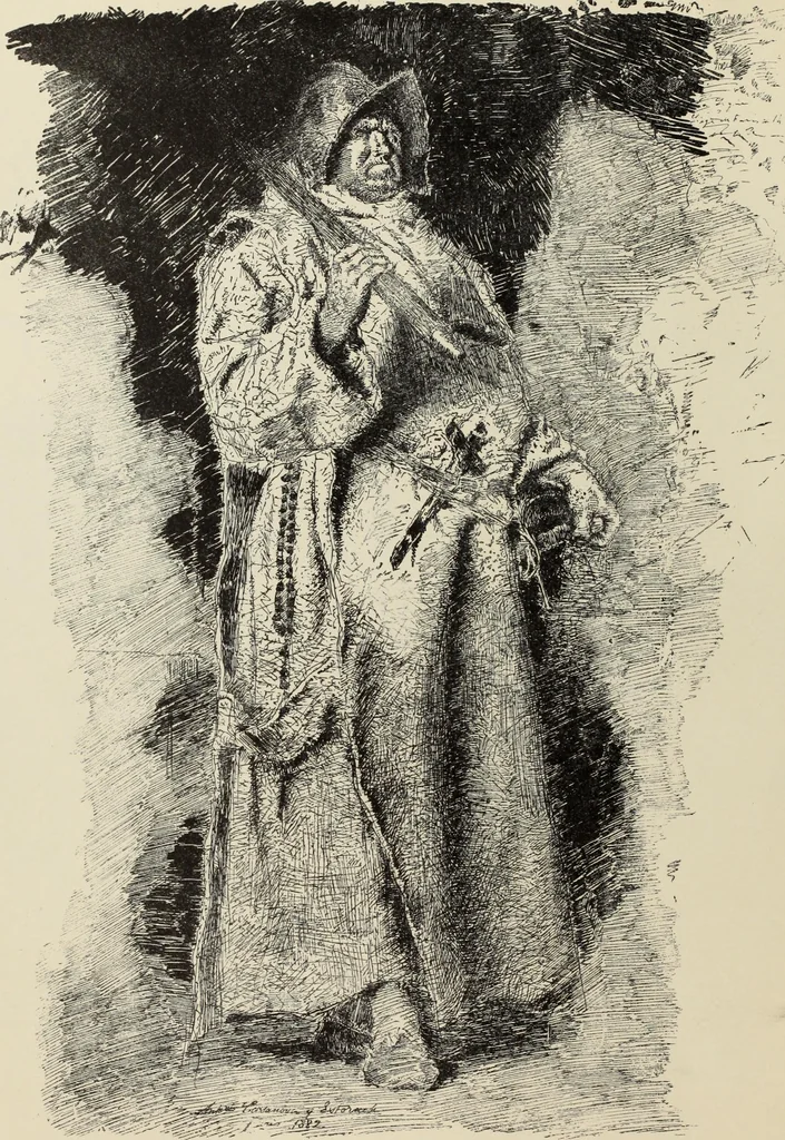 An illustration from Pen drawing and pen draughtsmen : their work and their methods : a study of the art today with technical suggestions, 1920, leaf 97