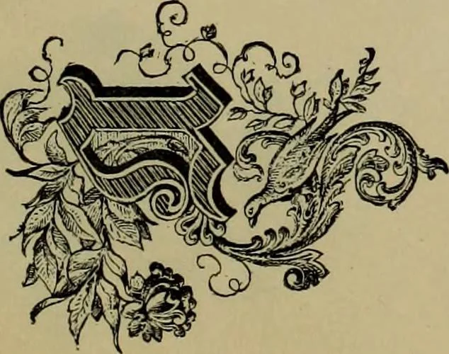 An illustration from The penman's hand-book : for penmen and students, embracing a history of writing ... many complete alphabets ... ; Also, Chapters on teaching penmanship, business letter writing, off-hand flourishing ... etc., 1883, leaf 106
