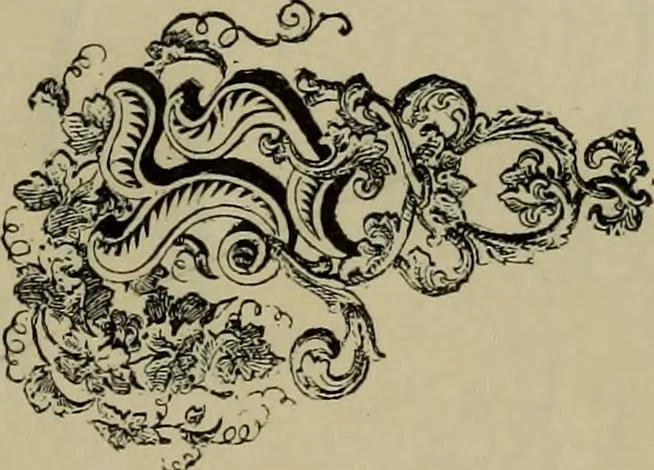 An illustration from The penman's hand-book : for penmen and students, embracing a history of writing ... many complete alphabets ... ; Also, Chapters on teaching penmanship, business letter writing, off-hand flourishing ... etc., 1883, leaf 108