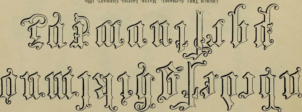 An illustration from The penman's hand-book : for penmen and students, embracing a history of writing ... many complete alphabets ... ; Also, Chapters on teaching penmanship, business letter writing, off-hand flourishing ... etc., 1883, leaf 116