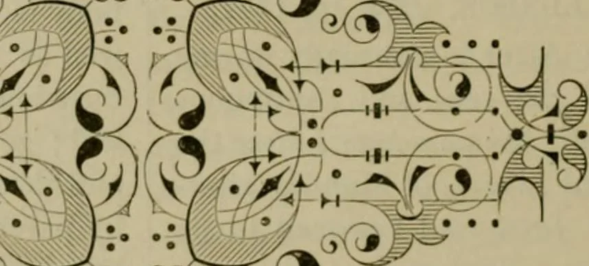 An illustration from The penman's hand-book : for penmen and students, embracing a history of writing ... many complete alphabets ... ; Also, Chapters on teaching penmanship, business letter writing, off-hand flourishing ... etc., 1883, leaf 157
