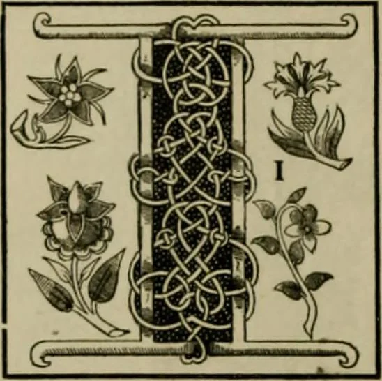 An illustration from The penman's hand-book : for penmen and students, embracing a history of writing ... many complete alphabets ... ; Also, Chapters on teaching penmanship, business letter writing, off-hand flourishing ... etc., 1883, leaf 19