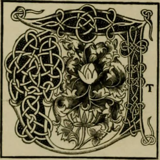 An illustration from The penman's hand-book : for penmen and students, embracing a history of writing ... many complete alphabets ... ; Also, Chapters on teaching penmanship, business letter writing, off-hand flourishing ... etc., 1883, leaf 19