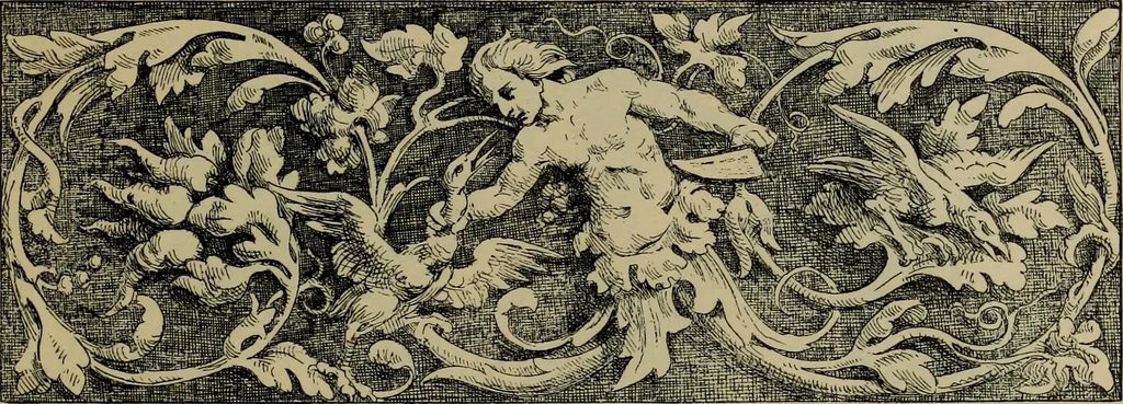 An illustration from The penman's hand-book : for penmen and students, embracing a history of writing ... many complete alphabets ... ; Also, Chapters on teaching penmanship, business letter writing, off-hand flourishing ... etc., 1883, leaf 206