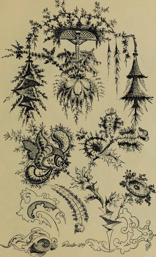 An illustration from The penman's hand-book : for penmen and students, embracing a history of writing ... many complete alphabets ... ; Also, Chapters on teaching penmanship, business letter writing, off-hand flourishing ... etc., 1883, leaf 210