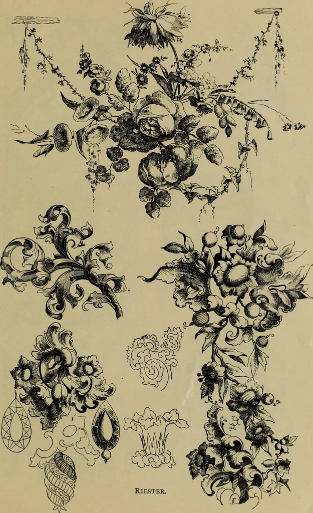 An illustration from The penman's hand-book : for penmen and students, embracing a history of writing ... many complete alphabets ... ; Also, Chapters on teaching penmanship, business letter writing, off-hand flourishing ... etc., 1883, leaf 234
