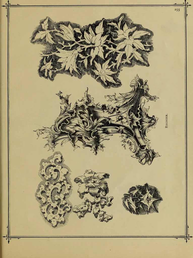 An illustration from The penman's hand-book : for penmen and students, embracing a history of writing ... many complete alphabets ... ; Also, Chapters on teaching penmanship, business letter writing, off-hand flourishing ... etc., 1883, leaf 250