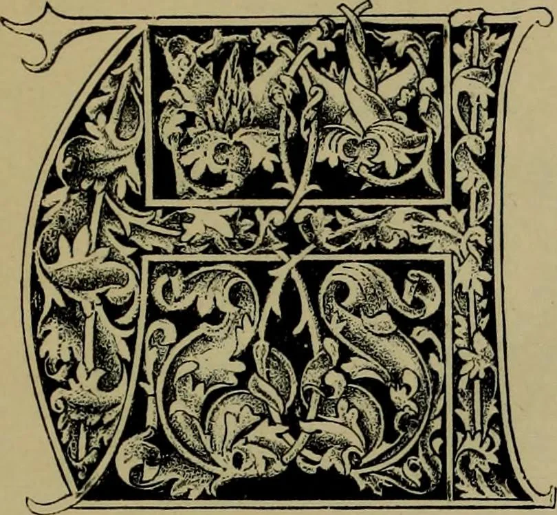 An illustration from The penman's hand-book : for penmen and students, embracing a history of writing ... many complete alphabets ... ; Also, Chapters on teaching penmanship, business letter writing, off-hand flourishing ... etc., 1883, leaf 36