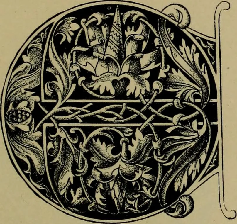 An illustration from The penman's hand-book : for penmen and students, embracing a history of writing ... many complete alphabets ... ; Also, Chapters on teaching penmanship, business letter writing, off-hand flourishing ... etc., 1883, leaf 36