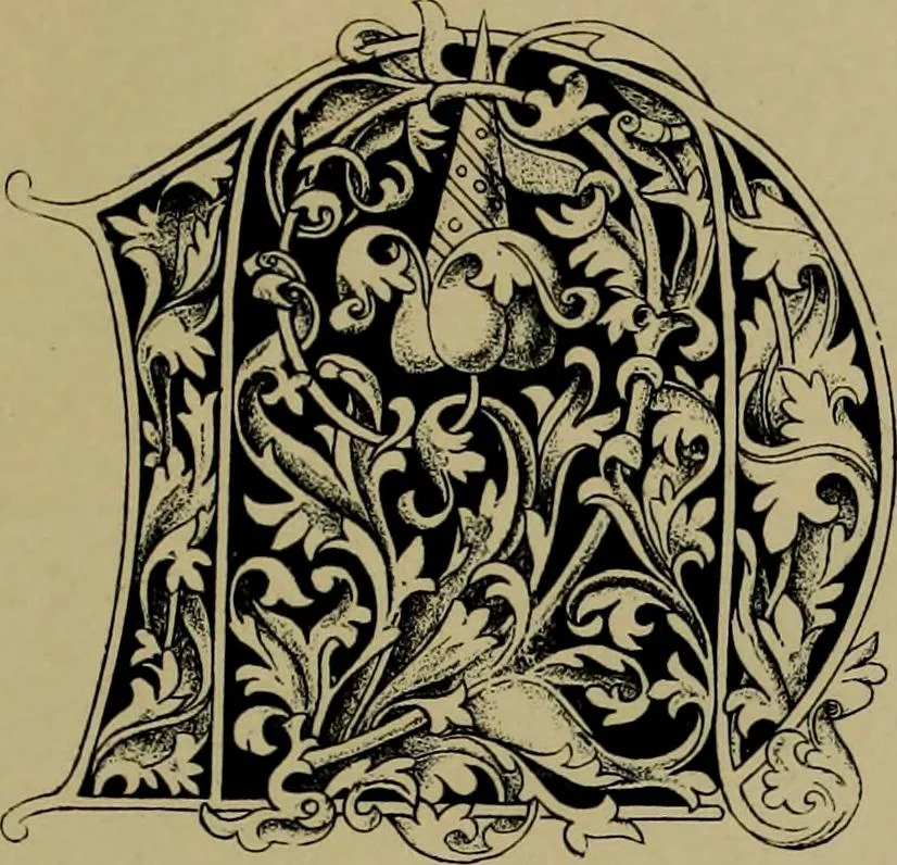 An illustration from The penman's hand-book : for penmen and students, embracing a history of writing ... many complete alphabets ... ; Also, Chapters on teaching penmanship, business letter writing, off-hand flourishing ... etc., 1883, leaf 38