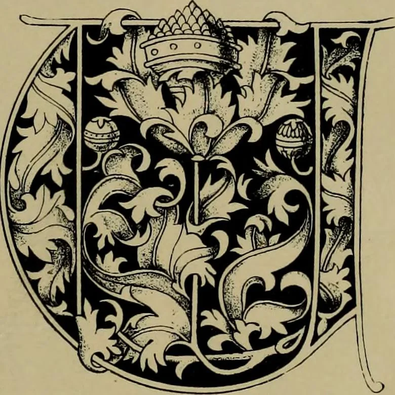 An illustration from The penman's hand-book : for penmen and students, embracing a history of writing ... many complete alphabets ... ; Also, Chapters on teaching penmanship, business letter writing, off-hand flourishing ... etc., 1883, leaf 38