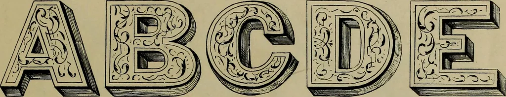 An illustration from The penman's hand-book : for penmen and students, embracing a history of writing ... many complete alphabets ... ; Also, Chapters on teaching penmanship, business letter writing, off-hand flourishing ... etc., 1883, leaf 60