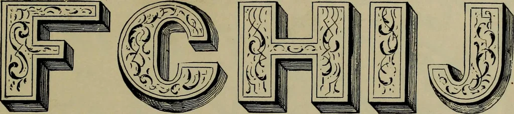 An illustration from The penman's hand-book : for penmen and students, embracing a history of writing ... many complete alphabets ... ; Also, Chapters on teaching penmanship, business letter writing, off-hand flourishing ... etc., 1883, leaf 60
