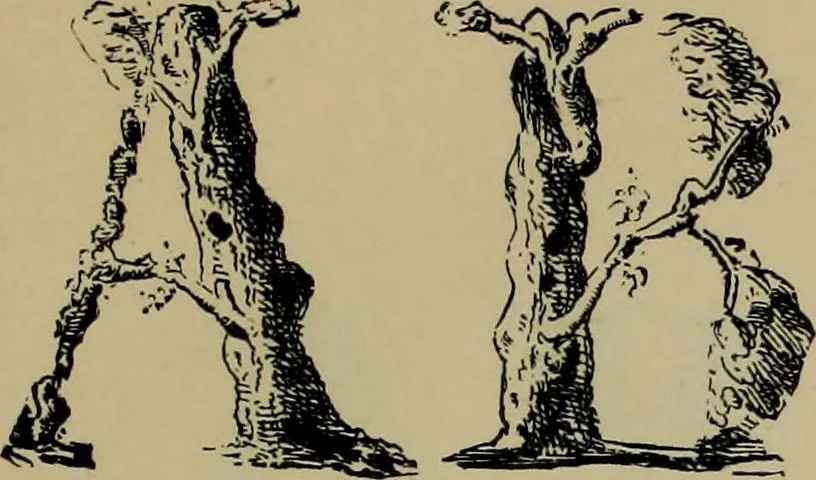 An illustration from The penman's hand-book : for penmen and students, embracing a history of writing ... many complete alphabets ... ; Also, Chapters on teaching penmanship, business letter writing, off-hand flourishing ... etc., 1883, leaf 64
