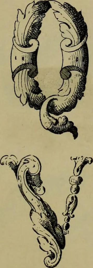 An illustration from The penman's hand-book : for penmen and students, embracing a history of writing ... many complete alphabets ... ; Also, Chapters on teaching penmanship, business letter writing, off-hand flourishing ... etc., 1883, leaf 72