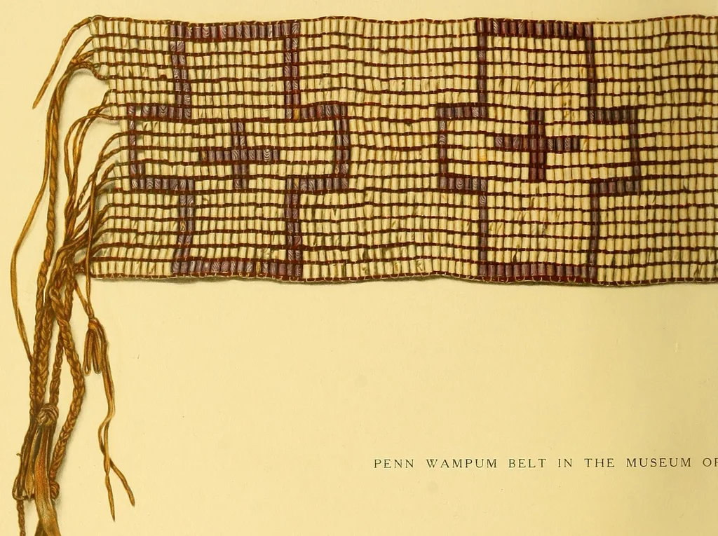 An illustration from The Penn wampum belts, 1925, leaf 24