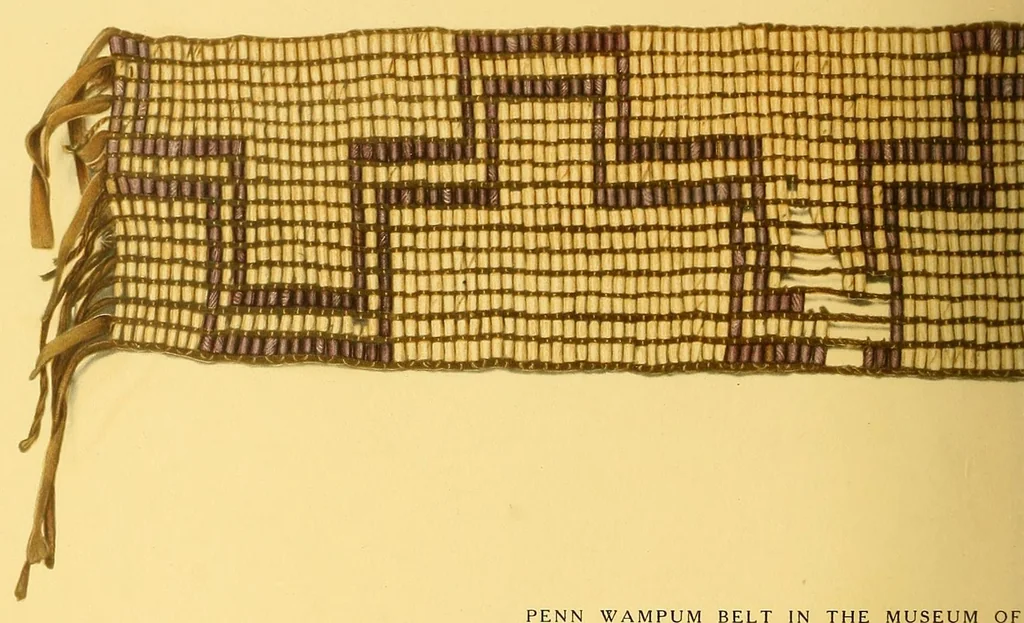 An illustration from The Penn wampum belts, 1925, leaf 4