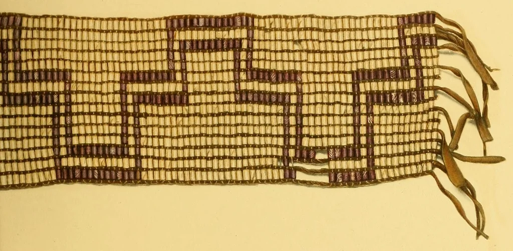 An illustration from The Penn wampum belts, 1925, leaf 5