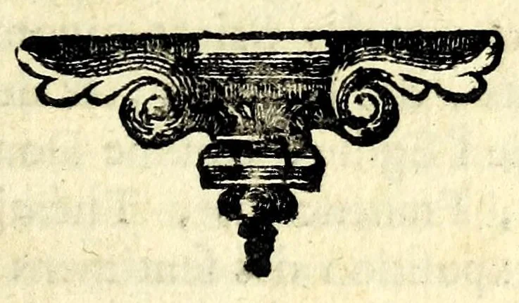 An illustration from Pensées sur les spectacles, 1697, leaf 57