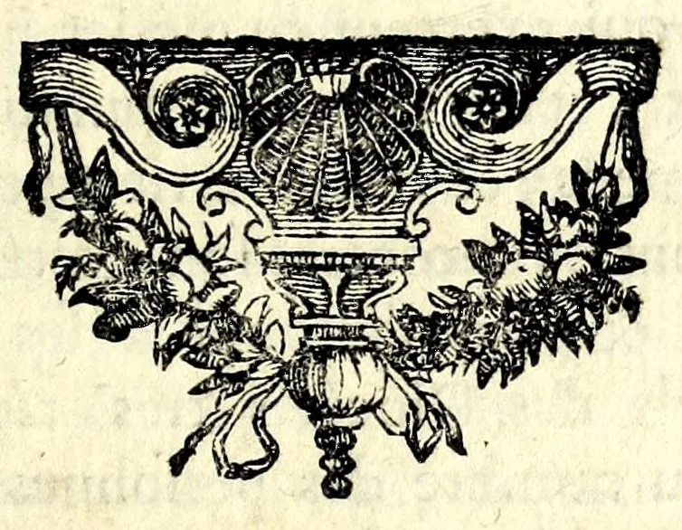 An illustration from Pensées sur les spectacles, 1697, leaf 61