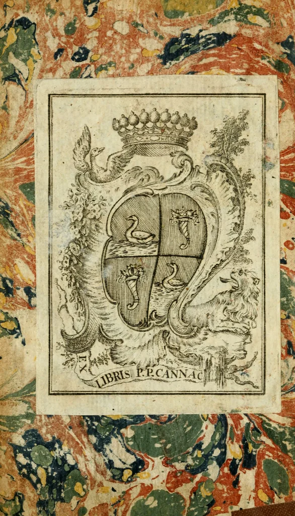An illustration from Pensées diverses ecrites à un docteur de Sorbonne a l'occasion de la comete, qui parut au mois de Decembre 1680, 1749, leaf 1