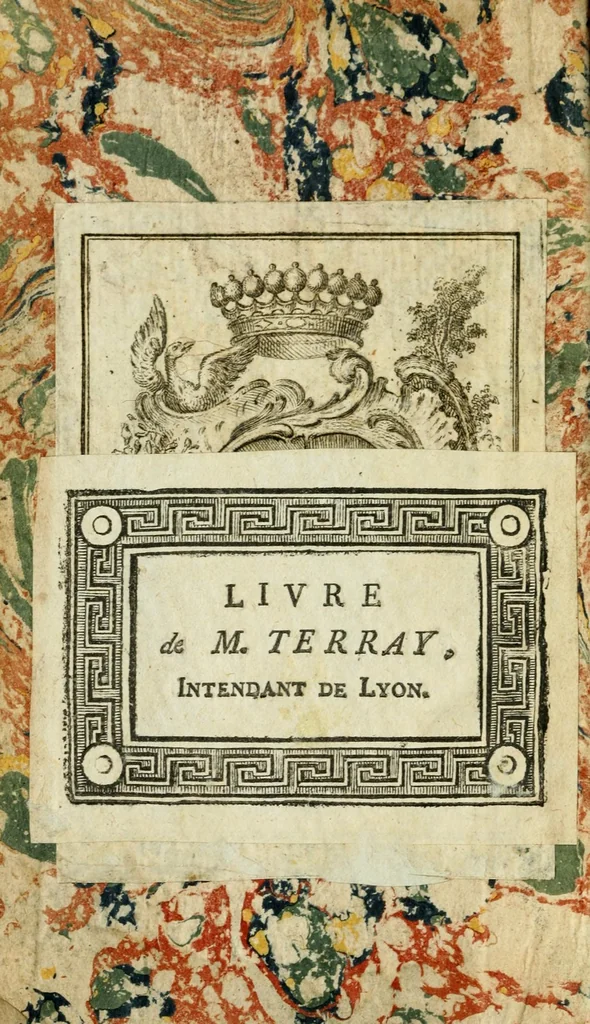 An illustration from Pensées diverses ecrites à un docteur de Sorbonne a l'occasion de la comete, qui parut au mois de Decembre 1680, 1749, leaf 2