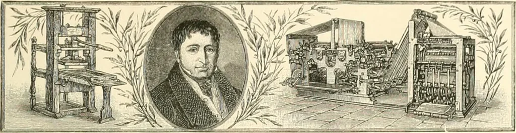An illustration from The Pentateuch of printing, with a chapter on Judges, 1891, leaf 122