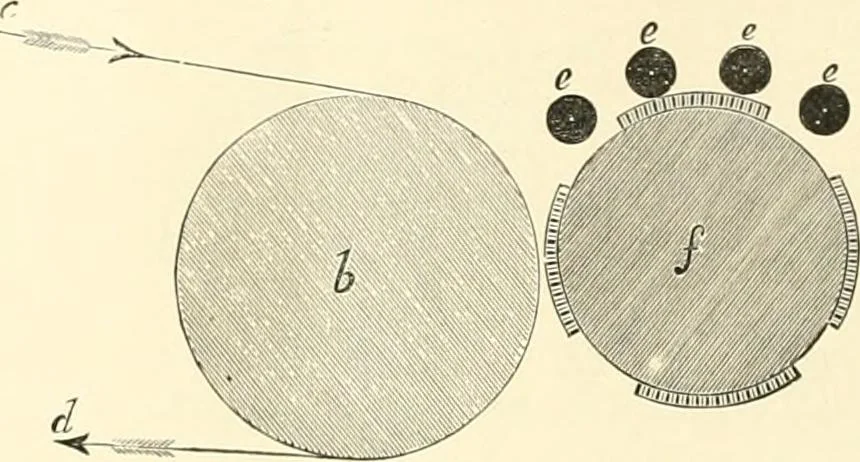An illustration from The Pentateuch of printing, with a chapter on Judges, 1891, leaf 127