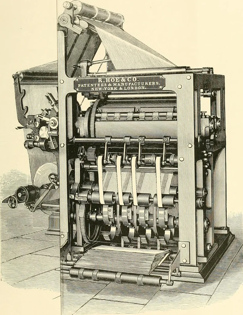 An illustration from The Pentateuch of printing, with a chapter on Judges, 1891, leaf 128