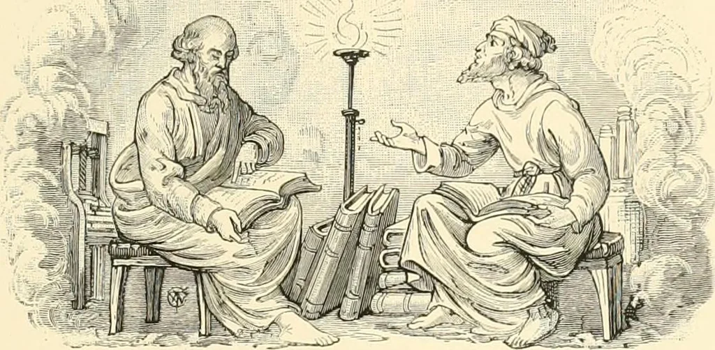An illustration from The Pentateuch of printing, with a chapter on Judges, 1891, leaf 134