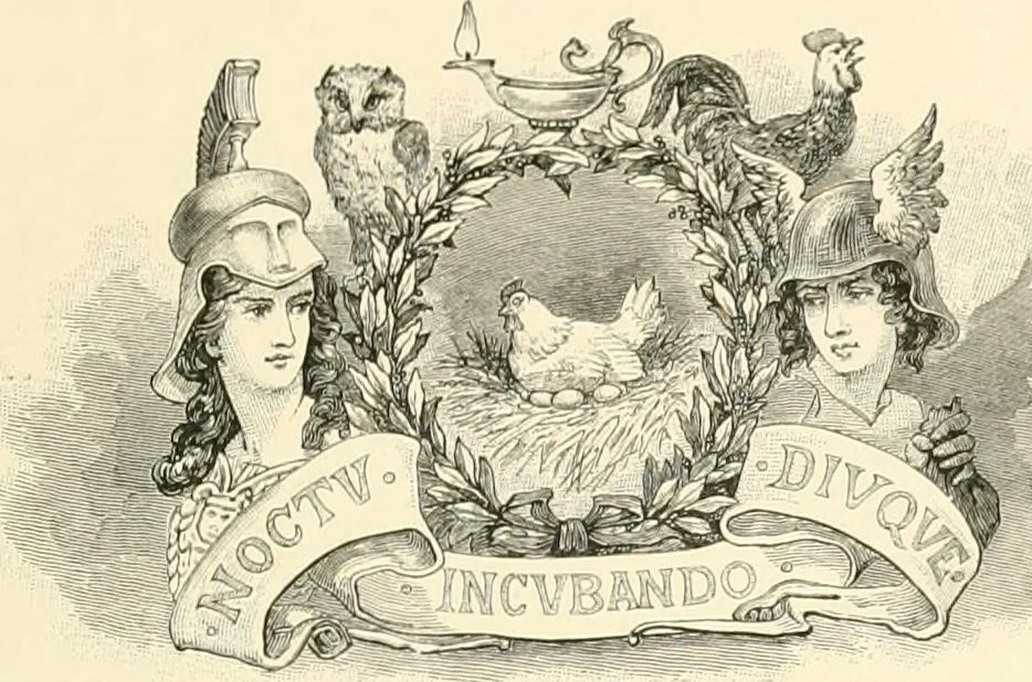 An illustration from The Pentateuch of printing, with a chapter on Judges, 1891, leaf 32