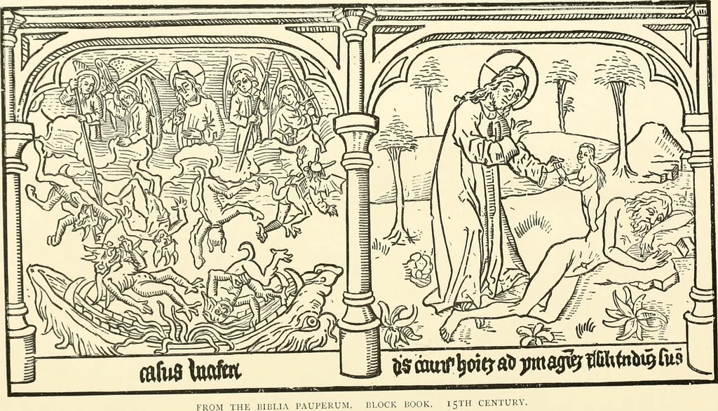 An illustration from The Pentateuch of printing, with a chapter on Judges, 1891, leaf 43