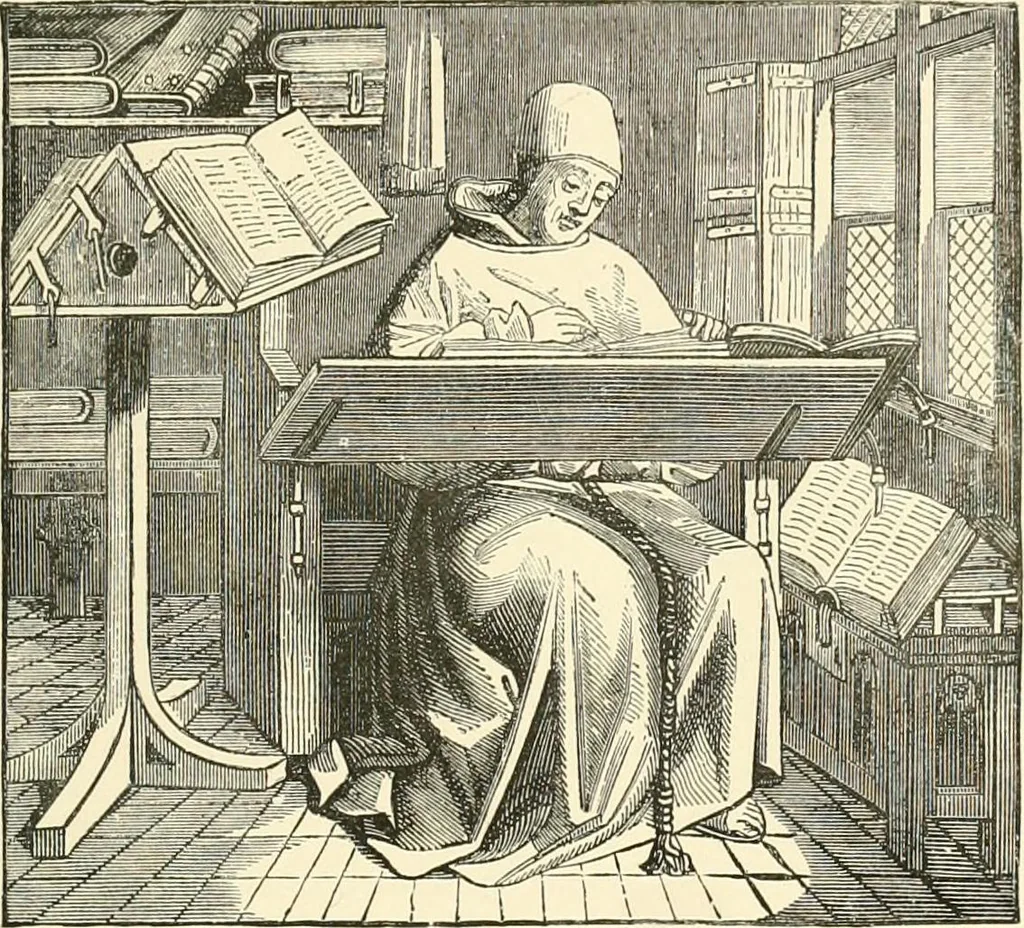 An illustration from The Pentateuch of printing, with a chapter on Judges, 1891, leaf 44