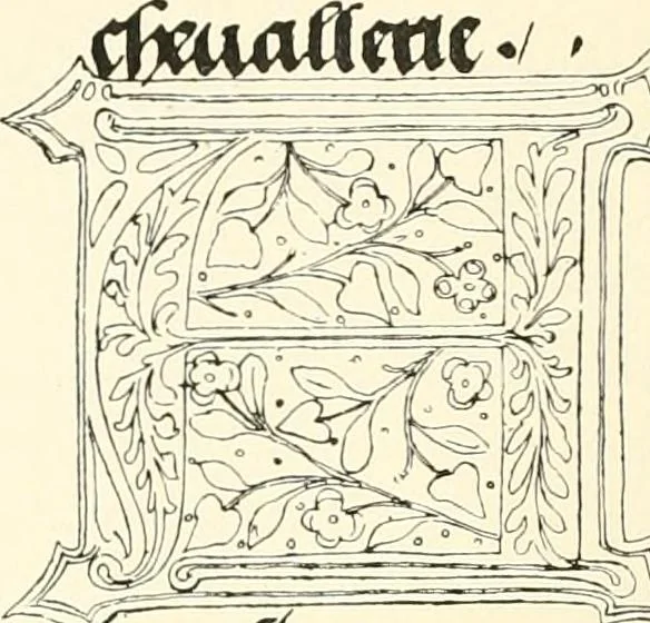 An illustration from The Pentateuch of printing, with a chapter on Judges, 1891, leaf 69
