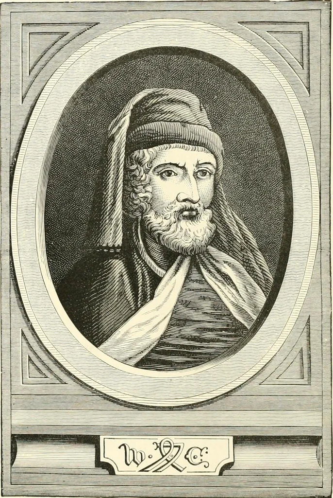 An illustration from The Pentateuch of printing, with a chapter on Judges, 1891, leaf 71