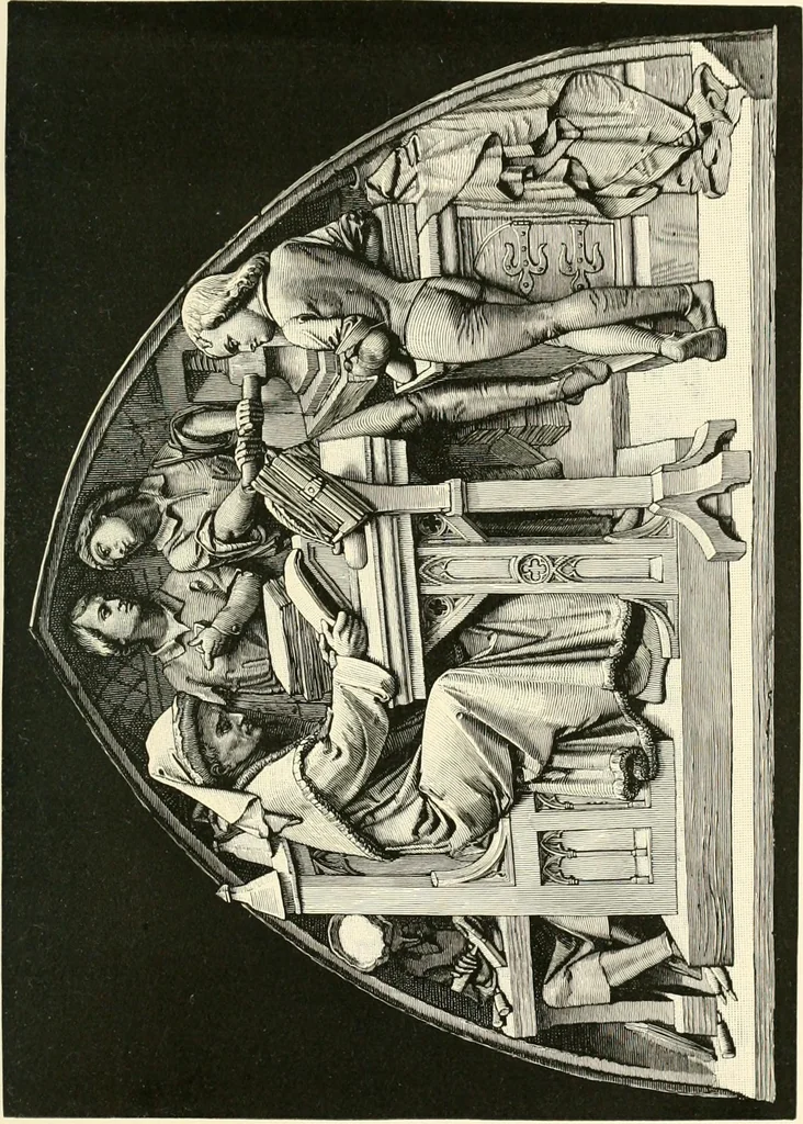 An illustration from The Pentateuch of printing, with a chapter on Judges, 1891, leaf 74