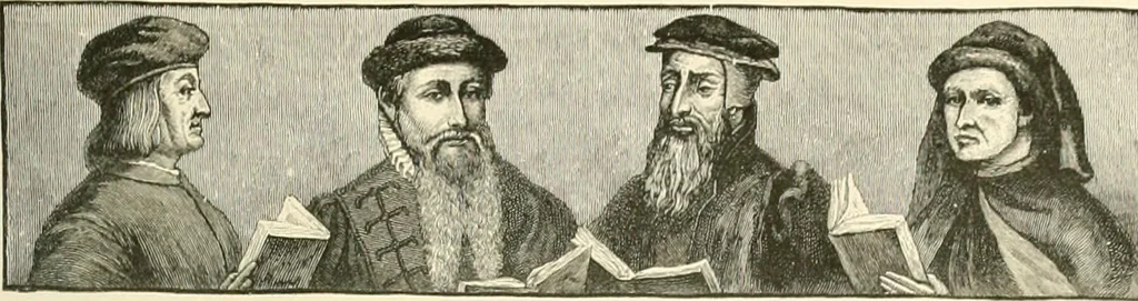 An illustration from The Pentateuch of printing, with a chapter on Judges, 1891, leaf 96