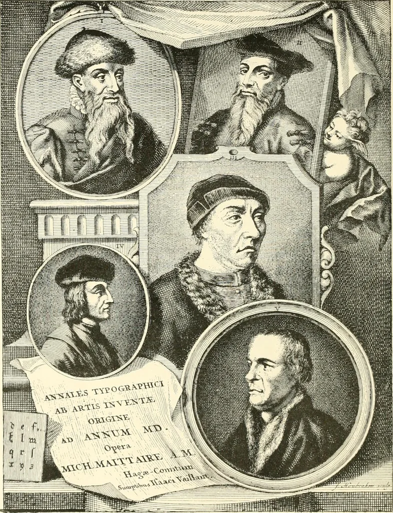 An illustration from The Pentateuch of printing, with a chapter on Judges, 1891, leaf 97