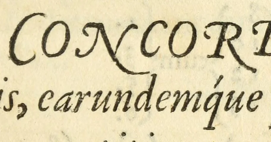 An illustration from Perfacilis, breuis, et expedita ratio componendi symphonias, co[n]centusue musicos, 1585, leaf 23