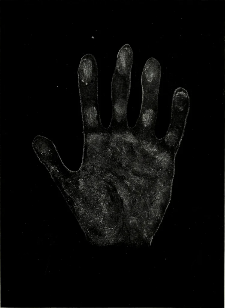 An illustration from Perin's science of palmistry; a complete and authentic treatise, 1902, leaf 230
