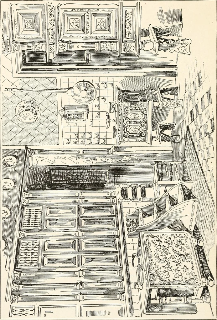 An illustration from Period decoration, 1901, leaf 105